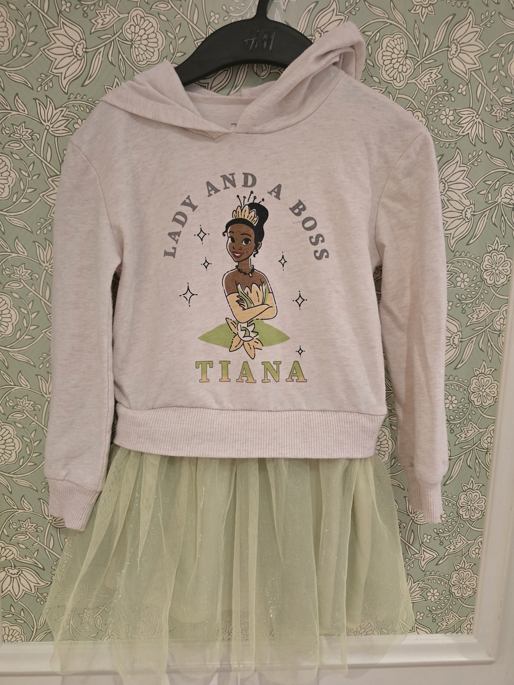Disney Princess Tiana Hooded Tutu Dress